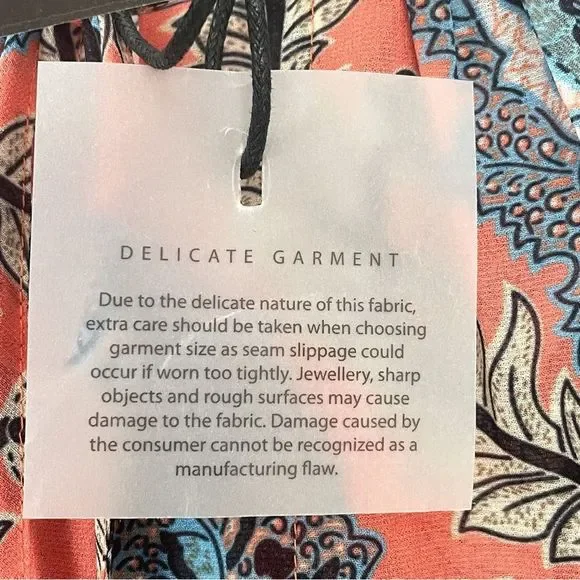 Cooper St Viva Sheer Floral Paisley Print Top - Picture 2 of 9